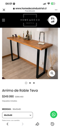 Mesa de centro Baltik